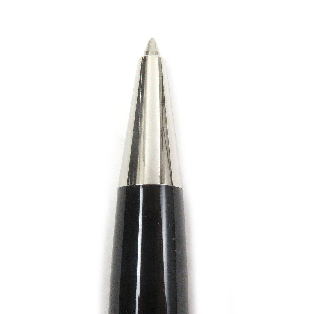 Great MONTBLANC Ballpoint pen Meisterstck Classic Twist type Black Silver mens