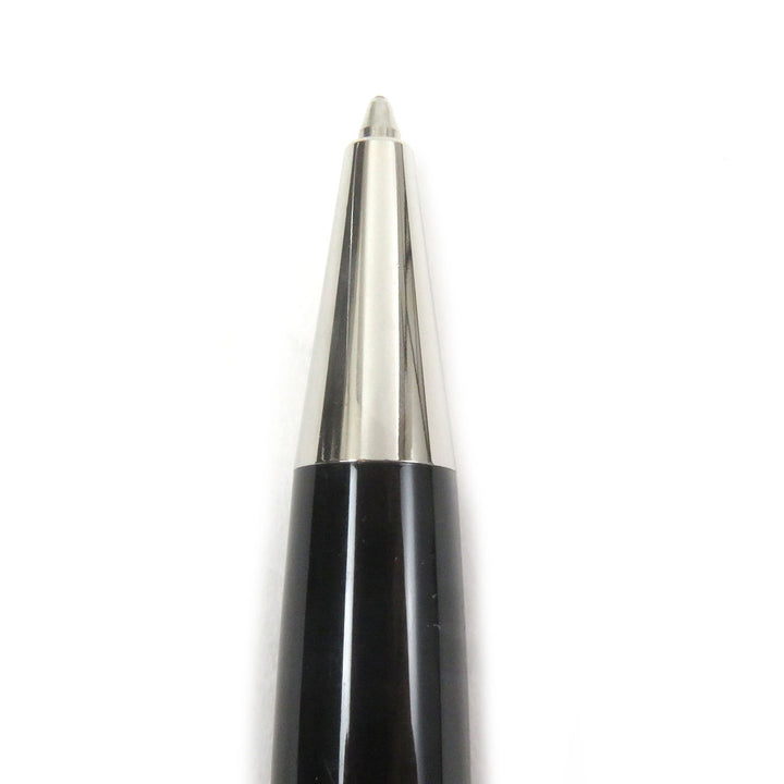Great MONTBLANC Ballpoint pen Meisterstck Classic Twist type Black Silver mens