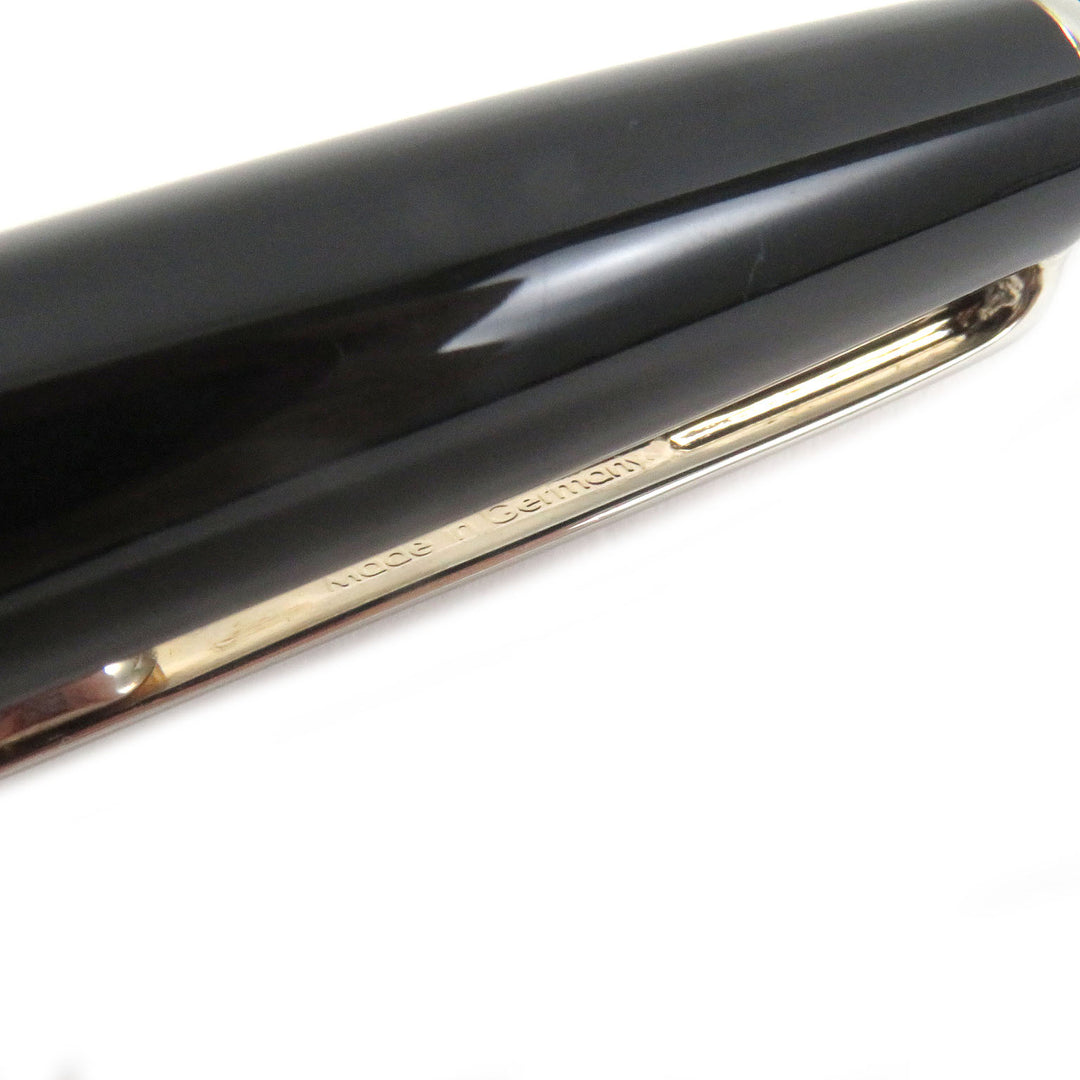 Great MONTBLANC Ballpoint pen Meisterstck Classic Twist type Black Silver mens