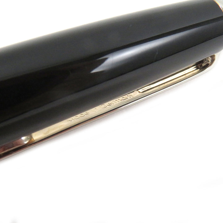 Great MONTBLANC Ballpoint pen Meisterstck Classic Twist type Black Silver mens