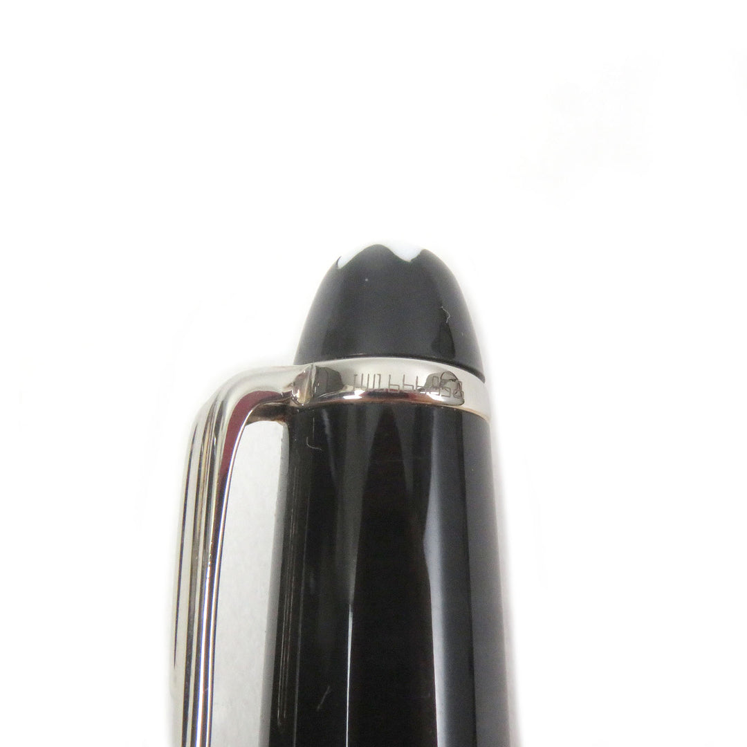 Great MONTBLANC Ballpoint pen Meisterstck Classic Twist type Black Silver mens