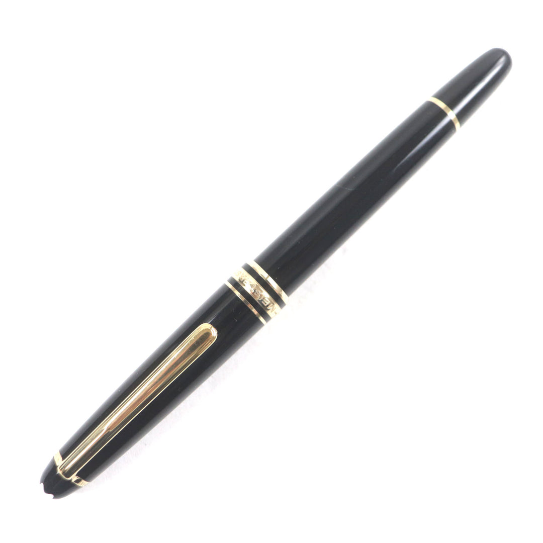 Great MONTBLANC fountain pen Meisterstück Classic white star black 14K mens
