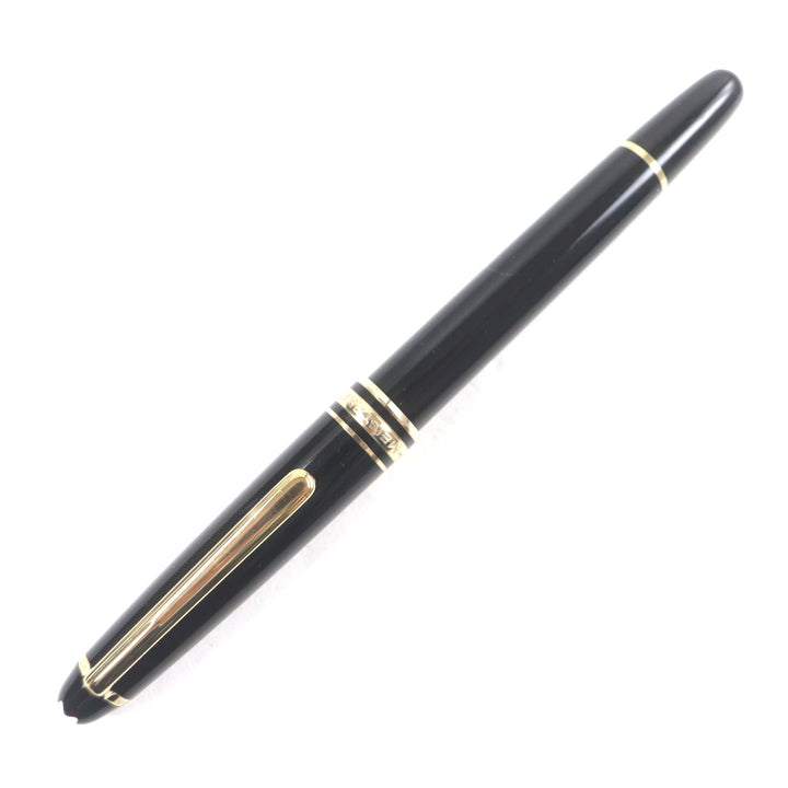 Great MONTBLANC fountain pen Meisterstück Classic white star black 14K mens