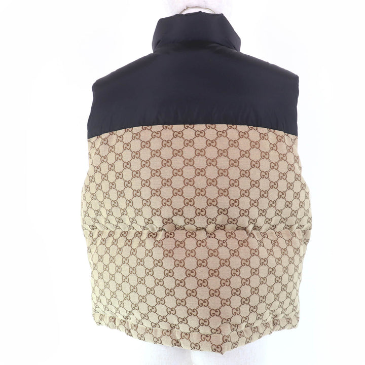 Excellent GUCCI Down vest Brown cotton Women 38 717547