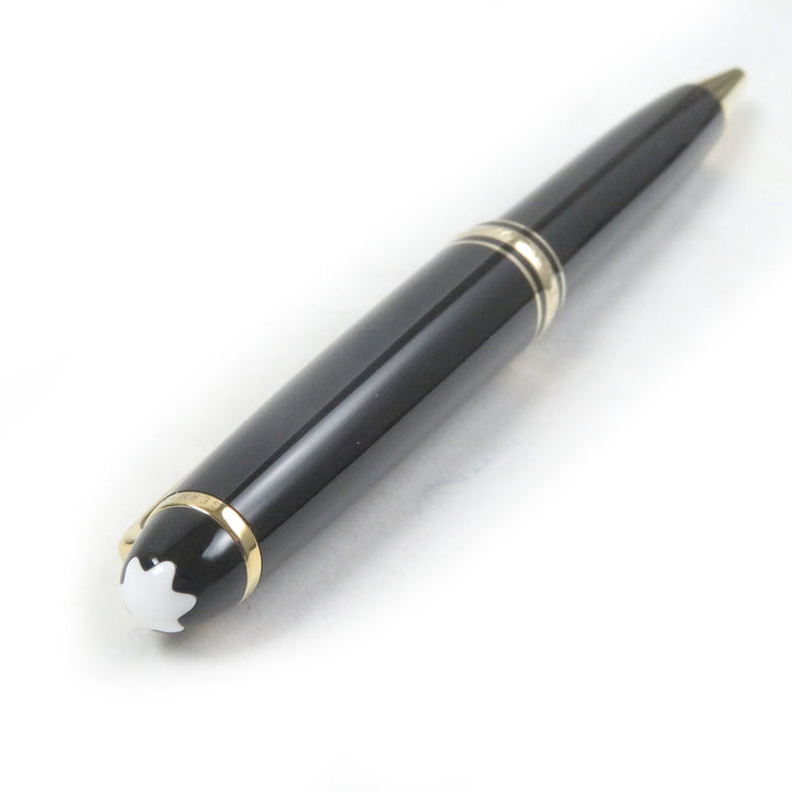 Excellent MONTBLANC Ballpoint pen Meisterstck Classic Twist type Black gold mens