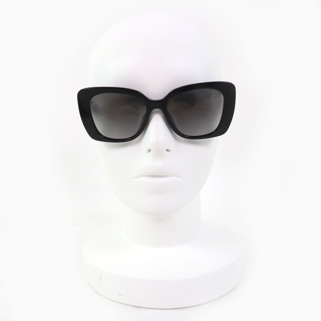 Excellent CHANEL sunglasses rectangle shape eyewear COCO Mark side logo 5504