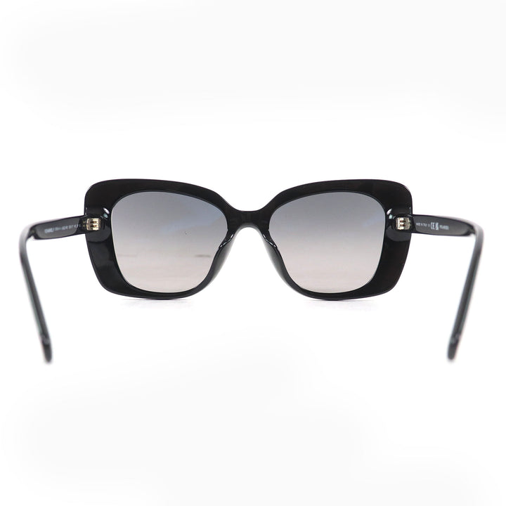 Excellent CHANEL sunglasses rectangle shape eyewear COCO Mark side logo 5504