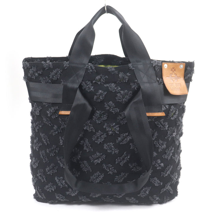Great Vivienne Westwood Tote Bag black canvas mens