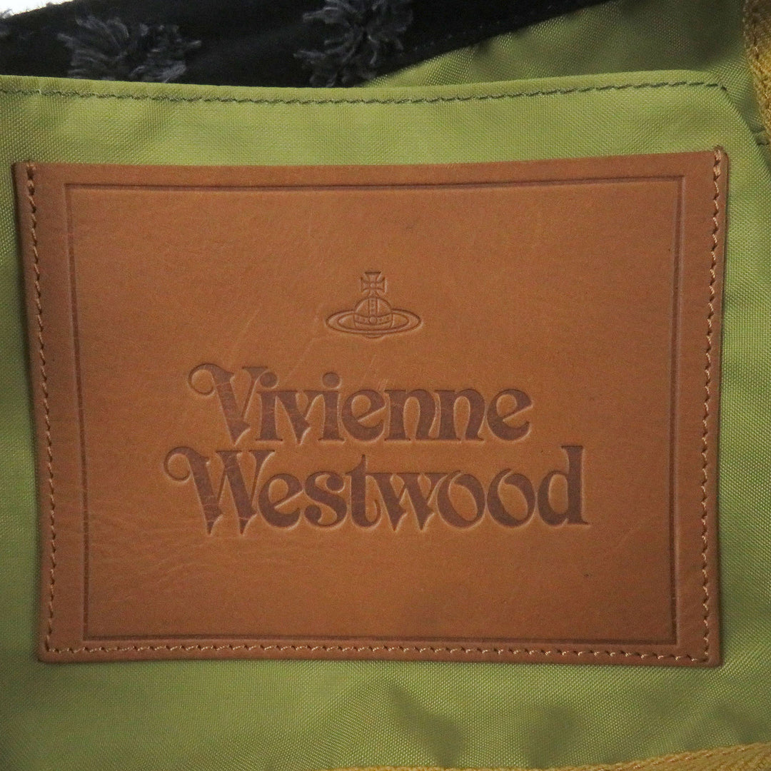 Great Vivienne Westwood Tote Bag black canvas mens