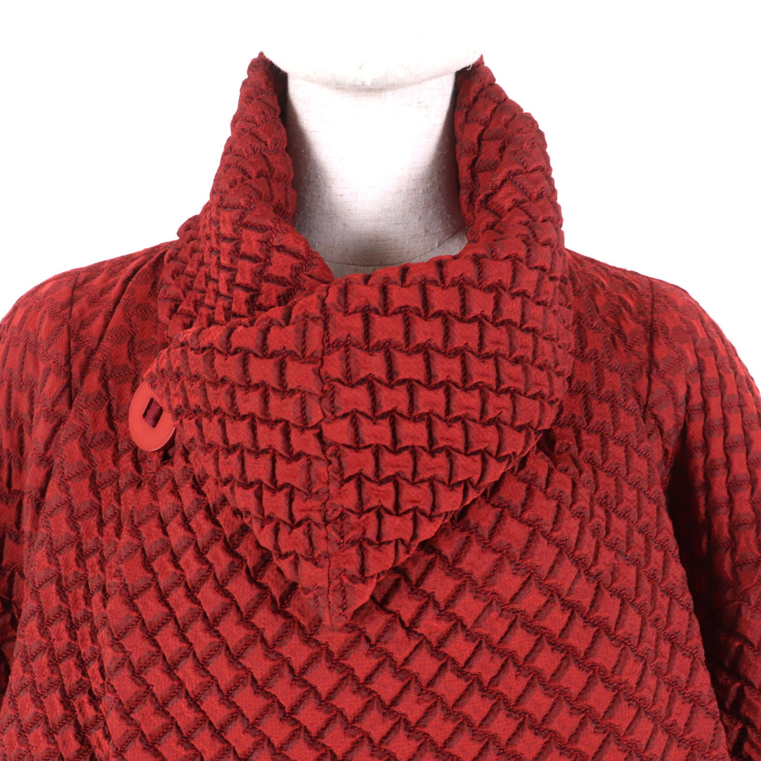 ISSEY MIYAKE coat 3D Steam Stretch Bubble Coat Deformed Women 2 IM94FA501