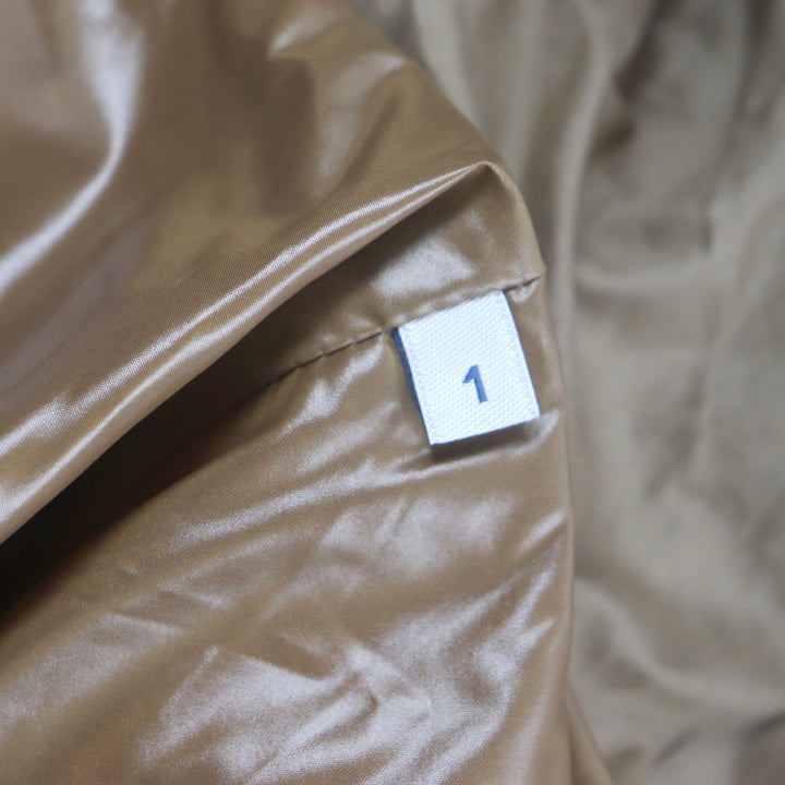 Great MONCLER down coat ROUBAUD with hood and leather patch Brown cotton mens 1