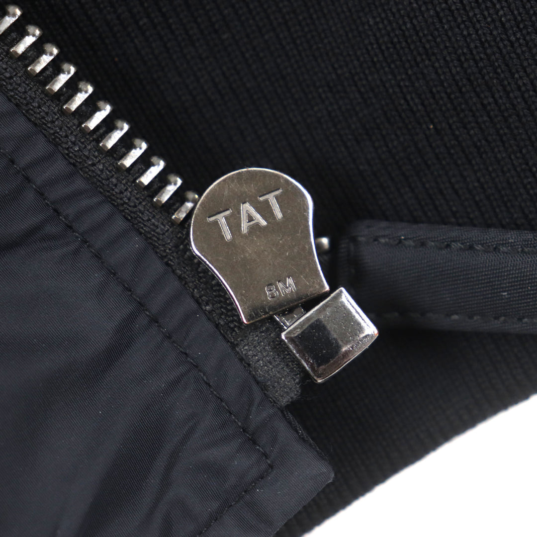 Excellent PRADA Bomber jacket black polyamide (nylon) mens S SGC006