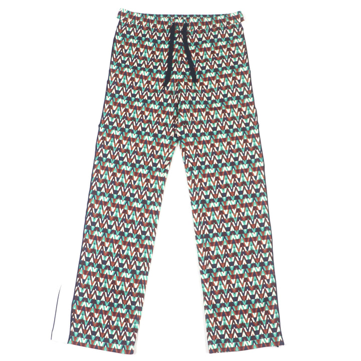 Pristine VALENTINO Pants All-Over Printed Drawstring Pants truck L XV3MD03C859