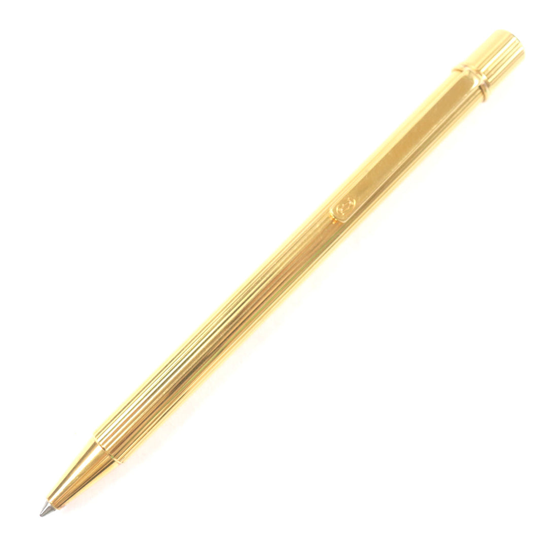 Very Good Cartier Ballpoint pen Must de Cartier gold mens