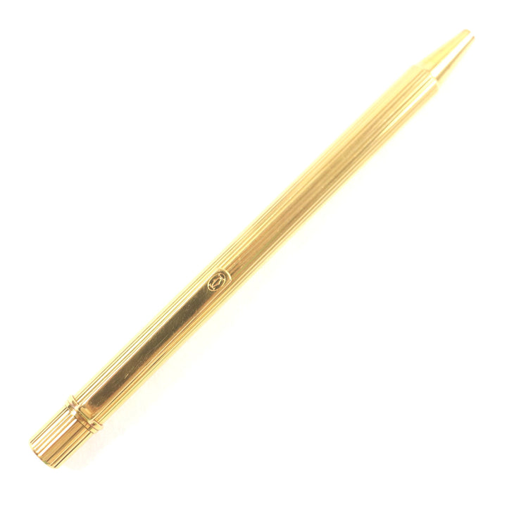 Very Good Cartier Ballpoint pen Must de Cartier gold mens