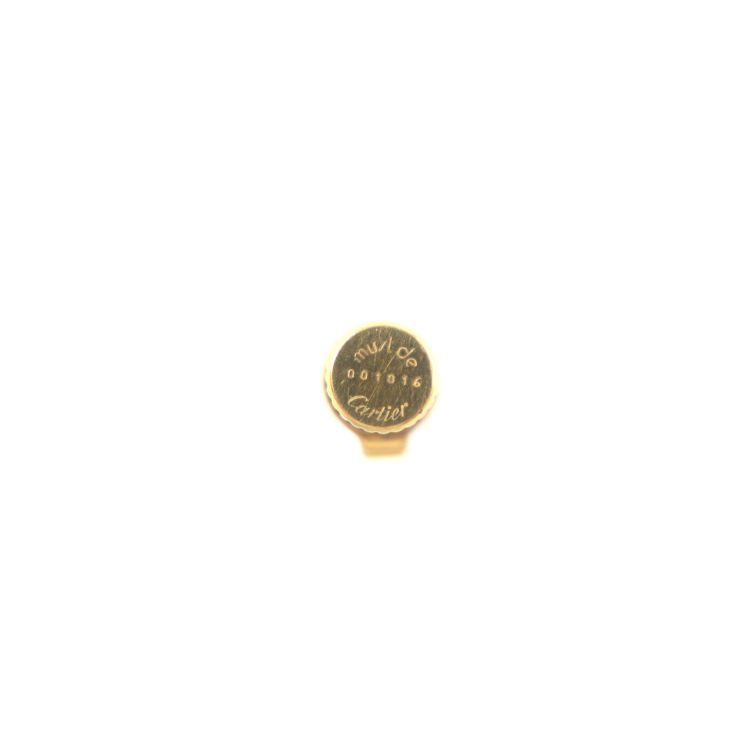 Very Good Cartier Ballpoint pen Must de Cartier gold mens
