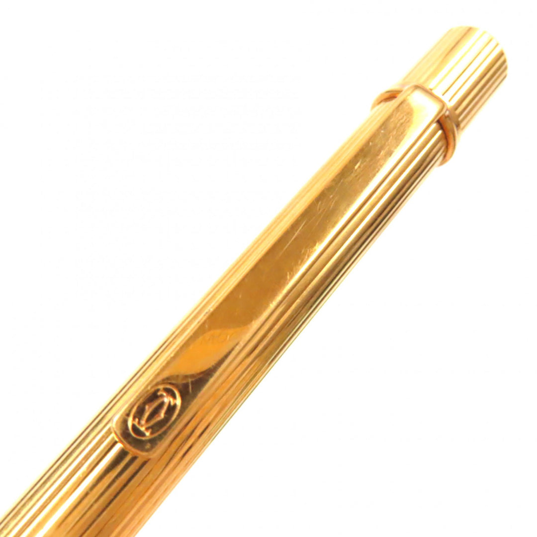 Very Good Cartier Ballpoint pen Must de Cartier gold mens