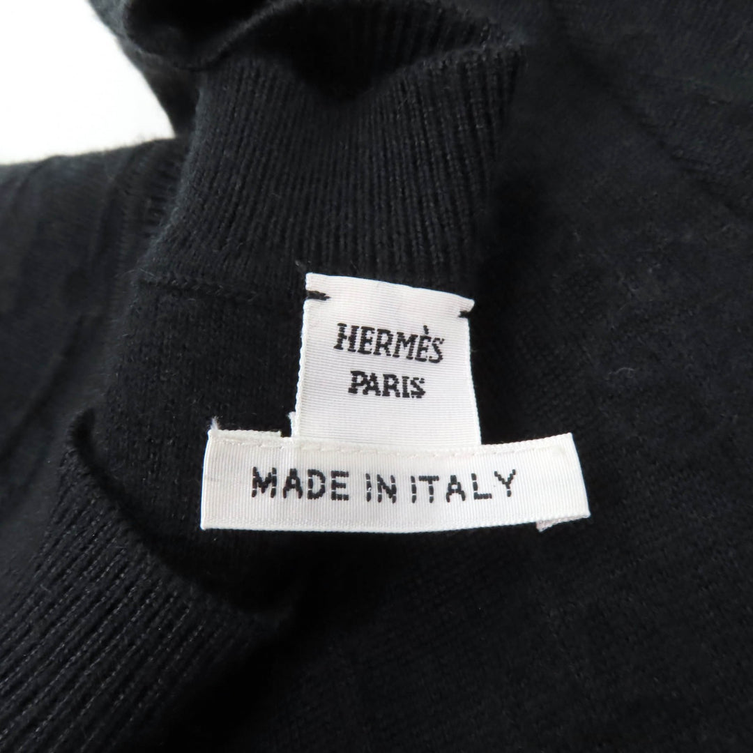 Great HERMES one piece Chaine d'Ancre crew neck cashmere Women 36 2E2505D3