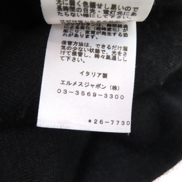 Great HERMES one piece Chaine d'Ancre crew neck cashmere Women 36 2E2505D3