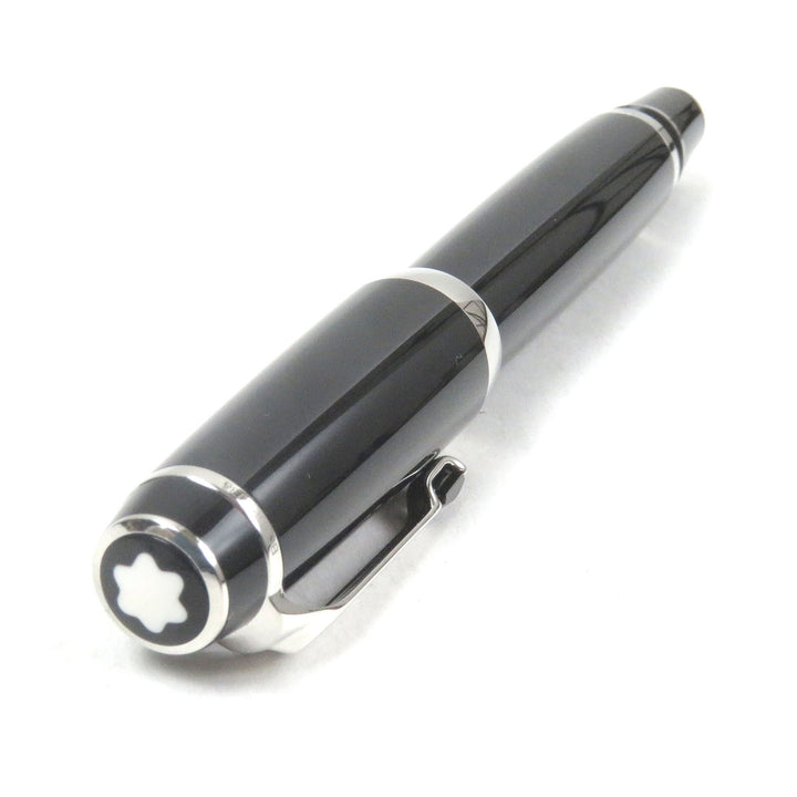 Excellent MONTBLANC Ballpoint pen BOHEME Cap type Black Silver Colored Gemstones