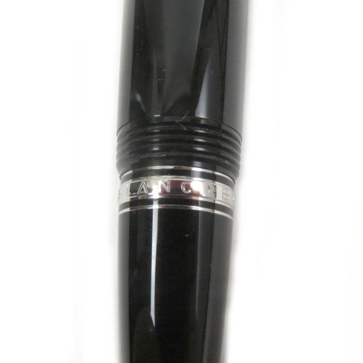 Excellent MONTBLANC Ballpoint pen BOHEME Cap type Black Silver Colored Gemstones
