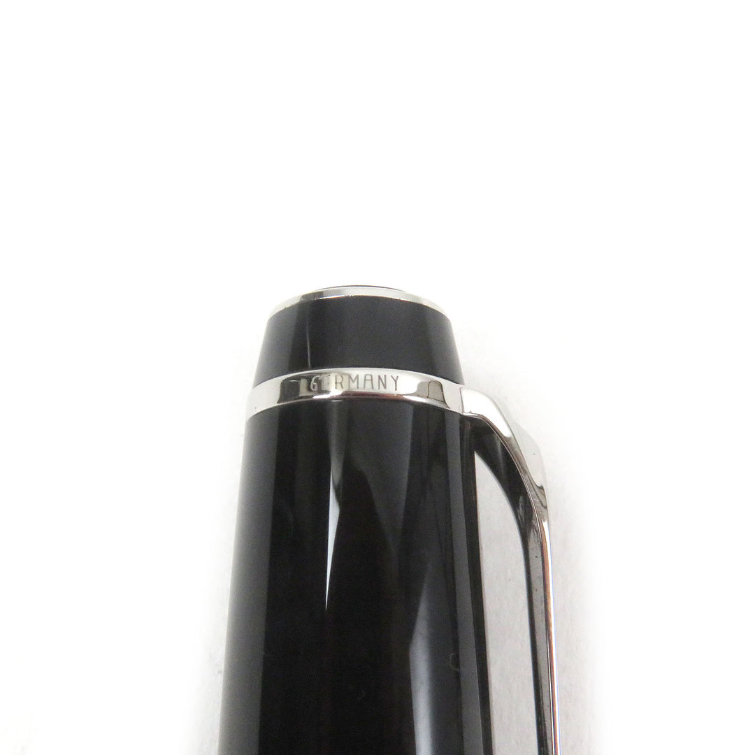 Excellent MONTBLANC Ballpoint pen BOHEME Cap type Black Silver Colored Gemstones