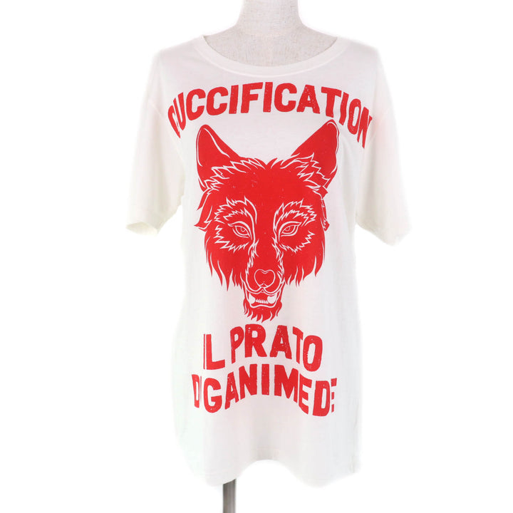Excellent GUCCI Short sleeve T-shirt GUCCIFICATION Women XS 492347