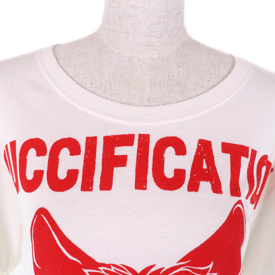 Excellent GUCCI Short sleeve T-shirt GUCCIFICATION Women XS 492347