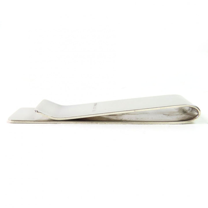 Very Good TIFFANY&Co. Money clip Logo engraved bill clip Silver SV925 mens