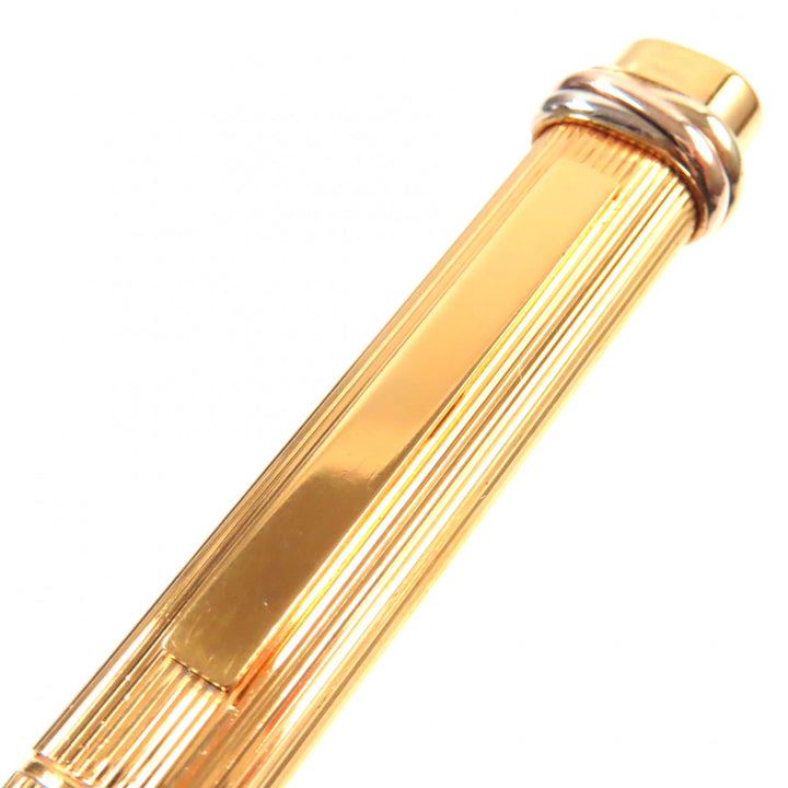 Very Good Cartier Ballpoint pen Trinity gold mens