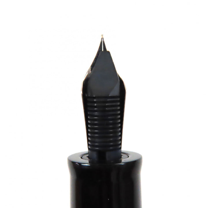 Excellent DELTA fountain pen Dolcevita Medium 33838 Orange Black Silver 14K mens
