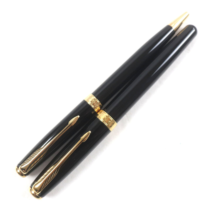 Excellent PARKER fountain pen SONET SONET Fountain pen, ballpoint pen, set of 2 18K