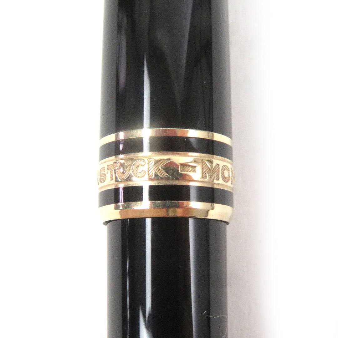 Very Good MONTBLANC Ballpoint pen Meisterstück Classic black mens