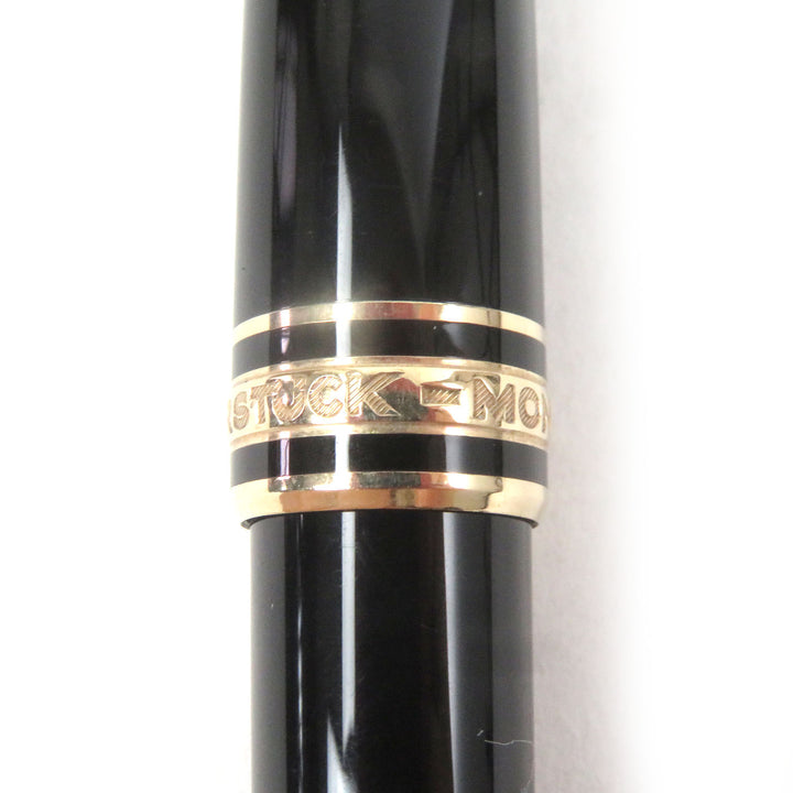 Very Good MONTBLANC Ballpoint pen Meisterstück Classic black mens
