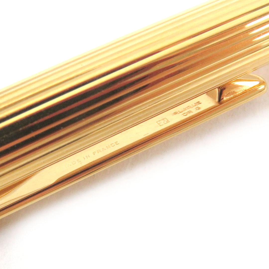 Excellent Cartier Ballpoint pen Must de Cartier Twisted Stripes gold mens