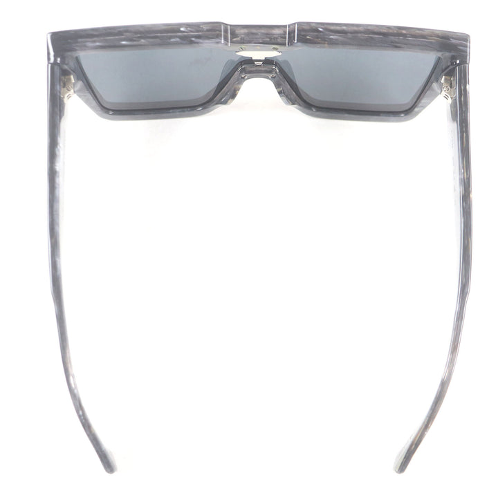 Great LOUIS VUITTON sunglasses Cyclone Marble Pattern Blue mens Z1789E