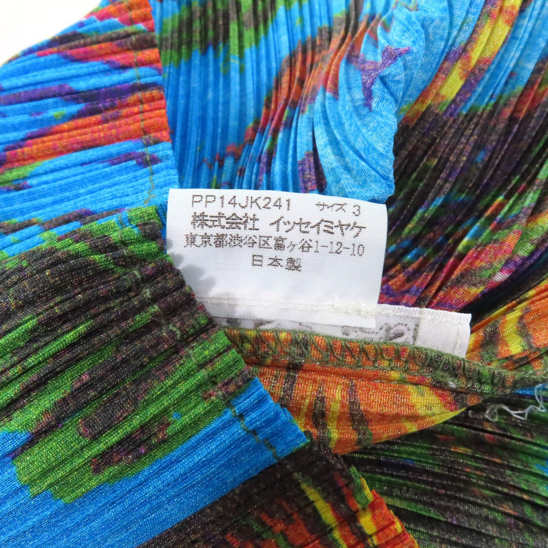 Excellent PLEATS PLEASE T-shirt Rare sleeveless top Multi polyester Women 3