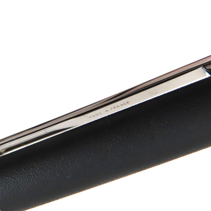 Excellent Cartier Ballpoint pen Santos Twist type Matte Black Silver mens