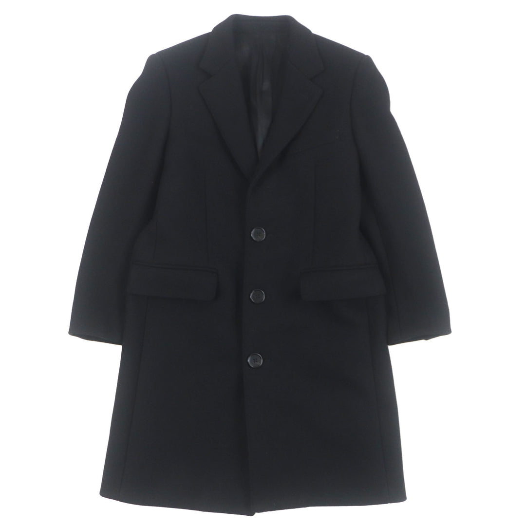 Excellent CELINE Chester coat black wool mens 44 2M025863C