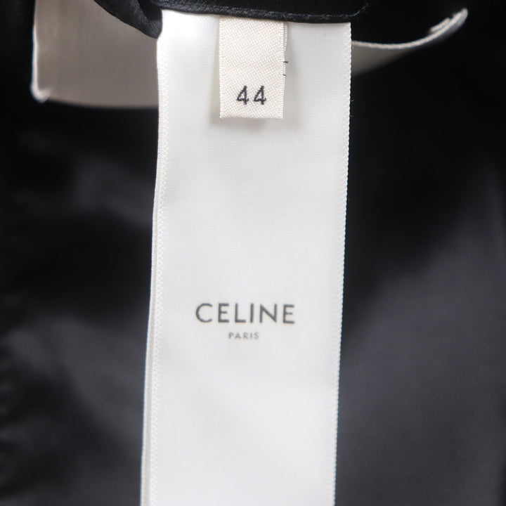 Excellent CELINE Chester coat black wool mens 44 2M025863C