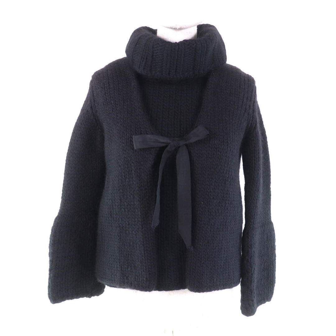 Great GUCCI ensemble V-neck cardigan + sleeveless knit 2-piece set Women S