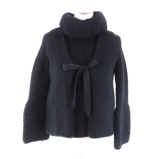 Great GUCCI ensemble V-neck cardigan + sleeveless knit 2-piece set Women S