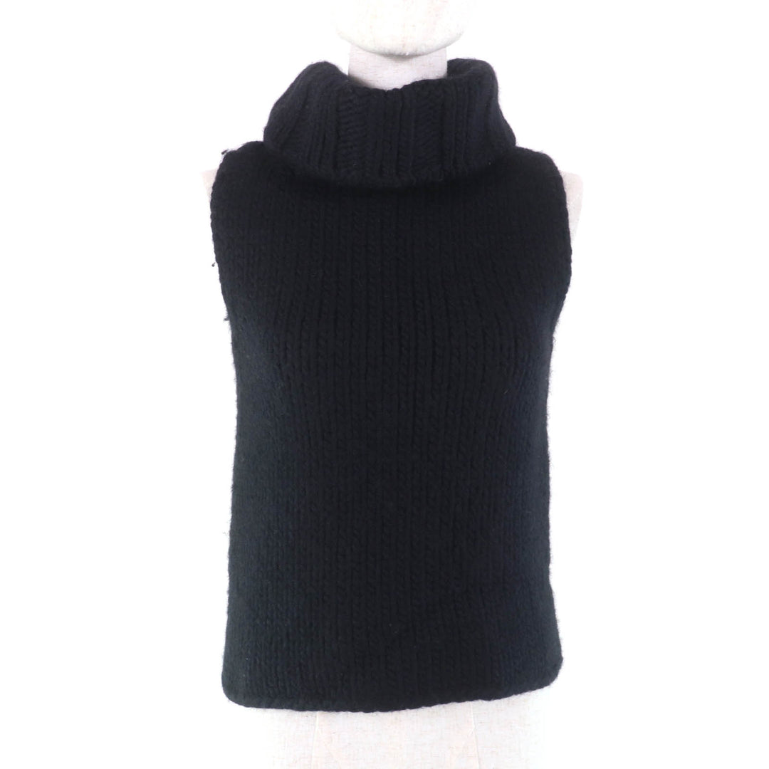 Great GUCCI ensemble V-neck cardigan + sleeveless knit 2-piece set Women S