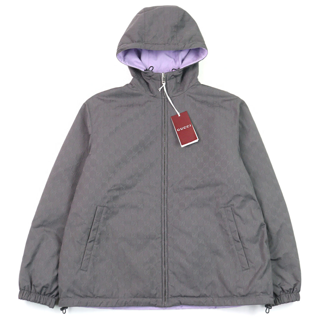 Pristine GUCCI Jacket gray Composite fiber mens 48 795697