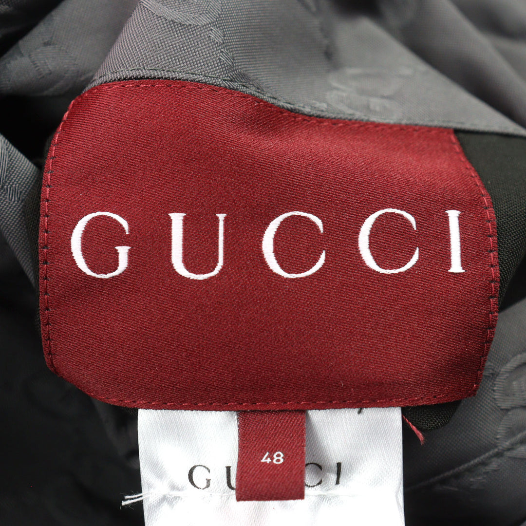 Pristine GUCCI Jacket gray Composite fiber mens 48 795697