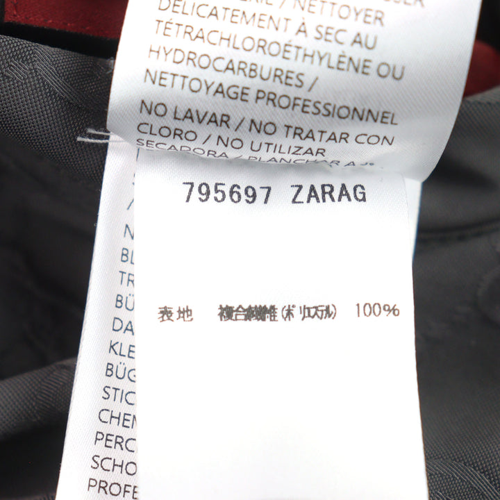 GUCCI Jacket reversible hooded padded Gray purple Composite fiber mens 48 795697