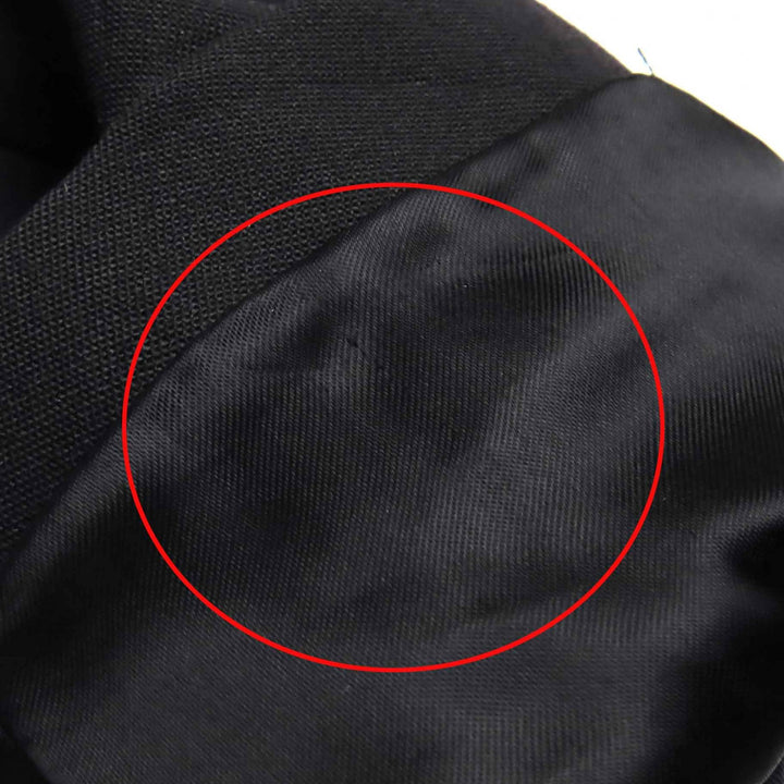 Excellent LOUIS VUITTON tailored jacket black polyester mens 48