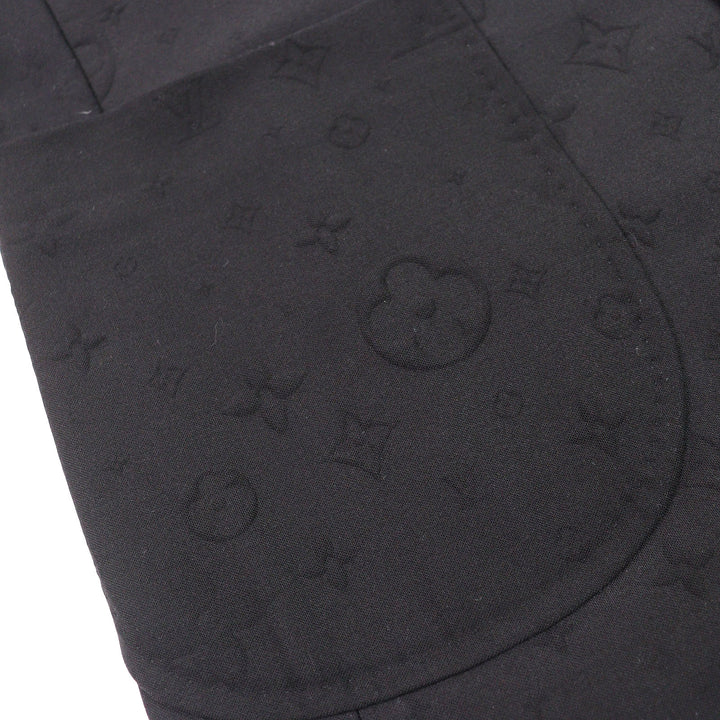 Excellent LOUIS VUITTON tailored jacket black polyester mens 48