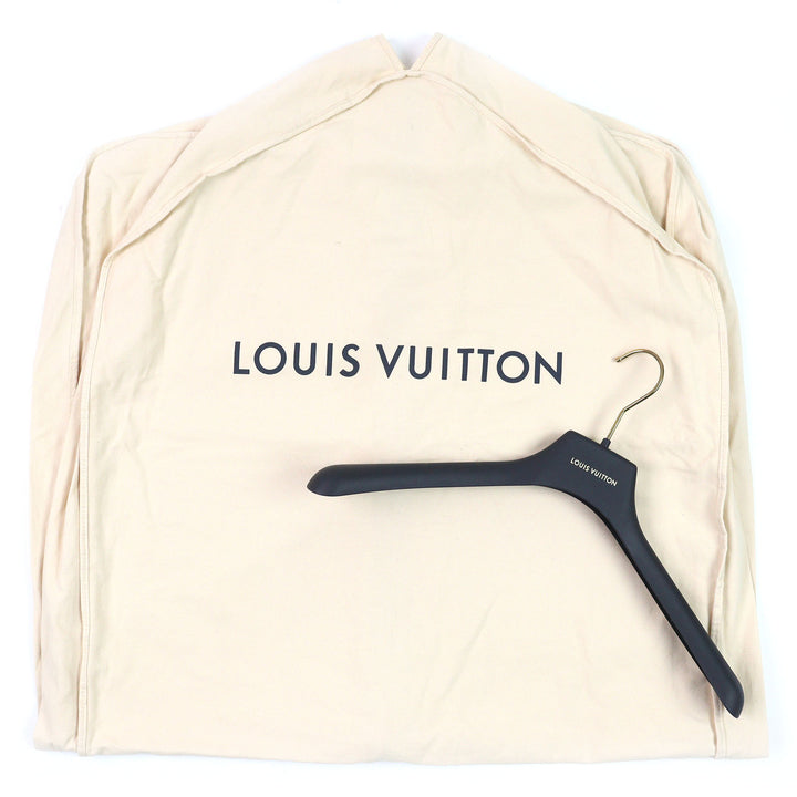 Excellent LOUIS VUITTON tailored jacket black polyester mens 48