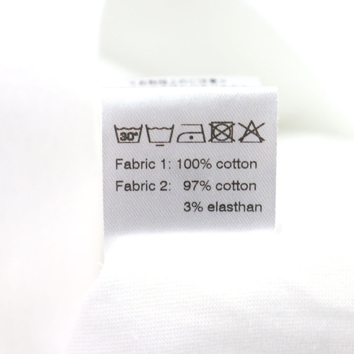 Pristine ANTICIPO Short sleeve T-shirt INZOLIA INZOLIA Logo tag, white mens 42